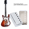 thumbnail image 1 of Cubierta Para Pastilla De Guitarra Eléctrica, Cubierta Para Pastilla De Guitarra Galvanizada De Metal Anticaída, 2 Piezas Para Guitarra Eléctrica De 6 Cuerdas, 1 of 7