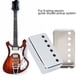 thumbnail image 1 of Cubierta Para Pastilla De Guitarra Eléctrica, Cubierta Para Pastilla De Guitarra Galvanizada De Metal Anticaída, 2 Piezas Para Guitarra Eléctrica De 6 Cuerdas, 1 of 7