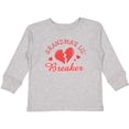 thumbnail image 3 of Inktastic Grandma's Lil' Heartbreaker Boys or Girls Long Sleeve Toddler T-Shirt, 3 of 5