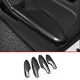 thumbnail image 4 of Para Honda Civic 2022 de fibra de carbono para la puerta del coche reposabrazos cubierta del panel Afortunado Sencillez, 4 of 4
