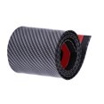 thumbnail image 1 of Pegatinas para automóviles Fibra de carbono Estilo de goma Protector de umbral de puerta Protector universal (10 * 100 cm), 1 of 5