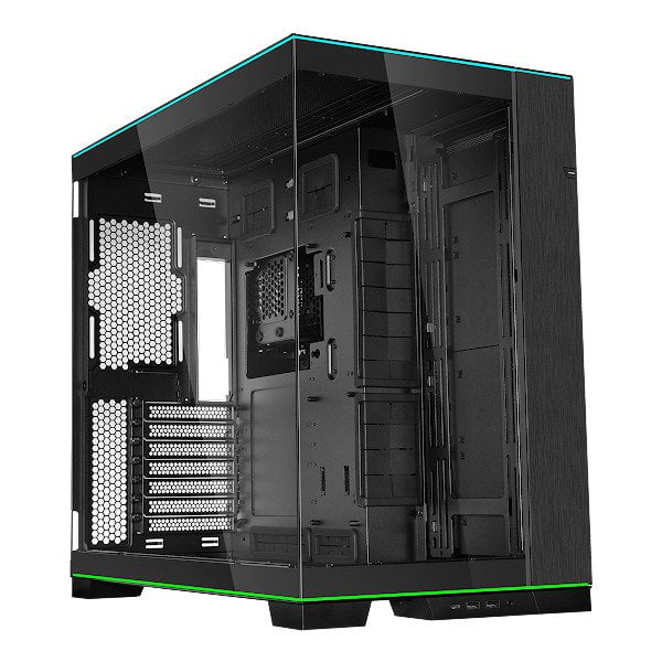 Lian Li LAN217X LANCOOL 217 Walnut Wood ATX Mid Tower Case Black