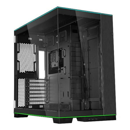 Lian Li O11 Dynamic EVO RGB O11DERGBX.US Black Aluminum Steel Tempered Glass ATX Mid Tower Computer Case