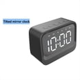 thumbnail image 4 of Barra de Sonido Portátil con Reloj Dual, Compatible con Tarjeta TF, Reproductor de Música Inalámbrico, Altavoz Bluetooth, Color Rosa., 4 of 6