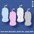 thumbnail image 3 of Esponja suave para baño, exfoliante corporal, masajeador de piel muerta, cepillo de limpieza 4 unidades Sywqhk Libre de BPA, 3 of 9