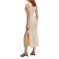 thumbnail image 3 of Fortune Robes en Tricot pour Femmes Robes Midi Ajourées Robe Moulante Fendue sur le Côté, 3 of 9