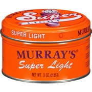Murray's Pomade & Hair Dressing, Super Light 3 oz (Pack of 4)