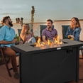 thumbnail image 4 of Gymax 15 PCS Ceramic Fiber Fire Balls 3'' Round Fire Stone Set for Indoor & Outdoor Use, 4 of 10