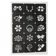 thumbnail image 3 of Stencils, Waterproof Face Paint Stencils  For Cosplay For Adults, 3 of 8