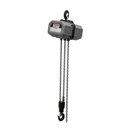 Jet 2Ss-3C-10 2 Ton Electric Chain Hoist 10 Ft. Lift 3 Phase