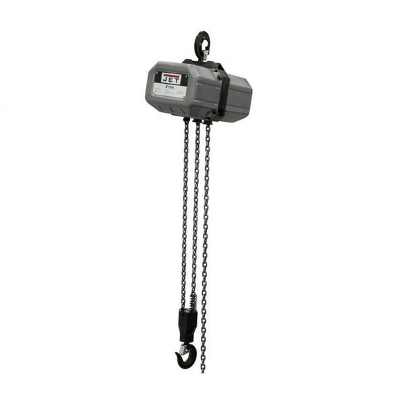 Jet 2Ss-3C-10 2 Ton Electric Chain Hoist 10 Ft. Lift 3 Phase
