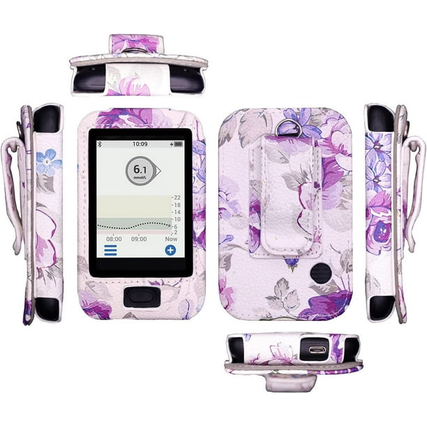 Painted Design Premium Fitted Leather Case with Screen Protector, Belt