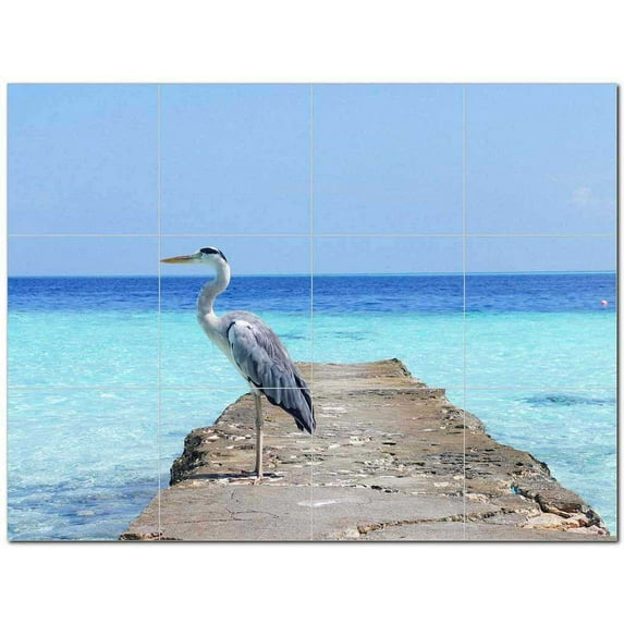 Bird Ceramic Tile Mural Kitchen Backsplash Bathroom Shower 402217-L43