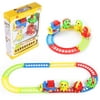 Kids Toy Musical Animal Friend Train and Track Play Set