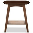 thumbnail image 4 of Pemberly Row Ensemble de 2 Tables d'Appoint Contemporaines en Noyer Foncé, 4 of 5