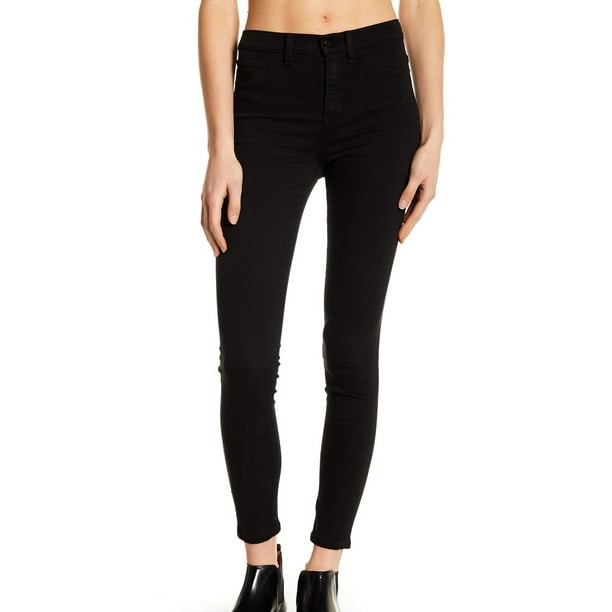 SP Black Jeans - SP Womens Jeans Black 28x28 Skinny Leg High Rise Denim ...