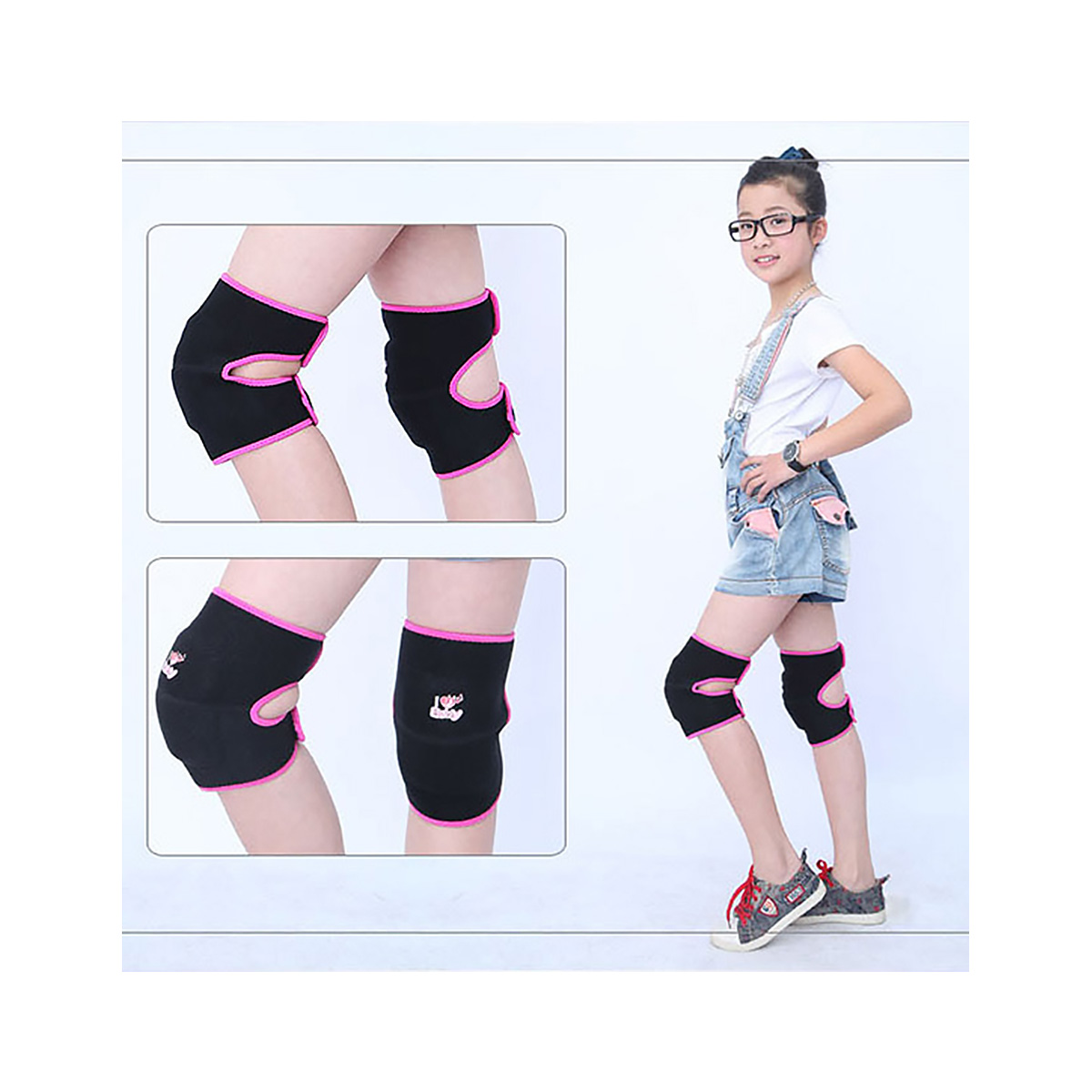 Genouillères De Protection Réglables - Paire Avec éponge épaisse - Pour Jardinage, Sport, Travail Au Sol - Homme Et Femme