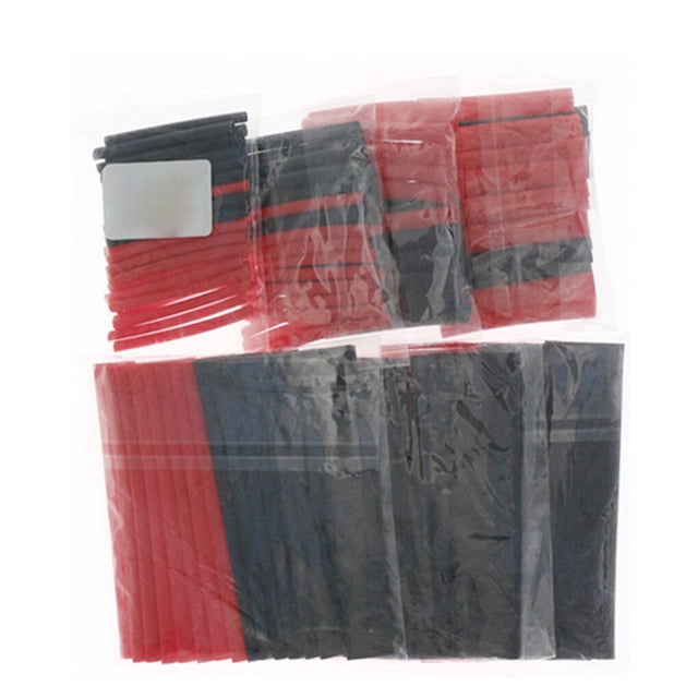 facefd 127 Pcs Tubes Thermorétractables Manchons d'Enveloppement Protection Gaine Rétractable Kit d'Isolation Thermique Portable
