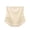Khaki, variant on Women's Floral Jacquard Underwear Lace Trim Tummy Control Body Shaper Breathable Bridal Shapewear Panties 2XL