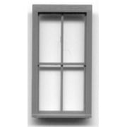 HO 36"x82" 4 Pane RGS Style Depot Window (8)