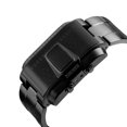 thumbnail image 4 of Reloj de los hombres 1179 Reloj LED digital rectangular para hombre 5ATM Reloj deportivo informal resistente al agua Semana Calendario Reloj masculino para estudiantes Adolescentes Teenger 1 1, 4 of 5