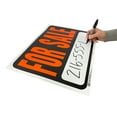 HyKo Jumbo 14.5 x 18.5 inch Plastic For Sale Sign, Large Text Box