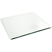 Plymor 12" Square, 5mm Thick Beveled Glass Mirror