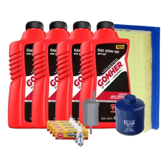 Kit De Afinacin Sport Van 2007 Al 2010 1.6 20w50 Gonher
