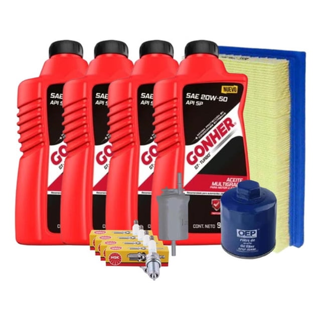 Kit De Afinacin Sport Van 2007 Al 2010 1.6 20w50 Gonher