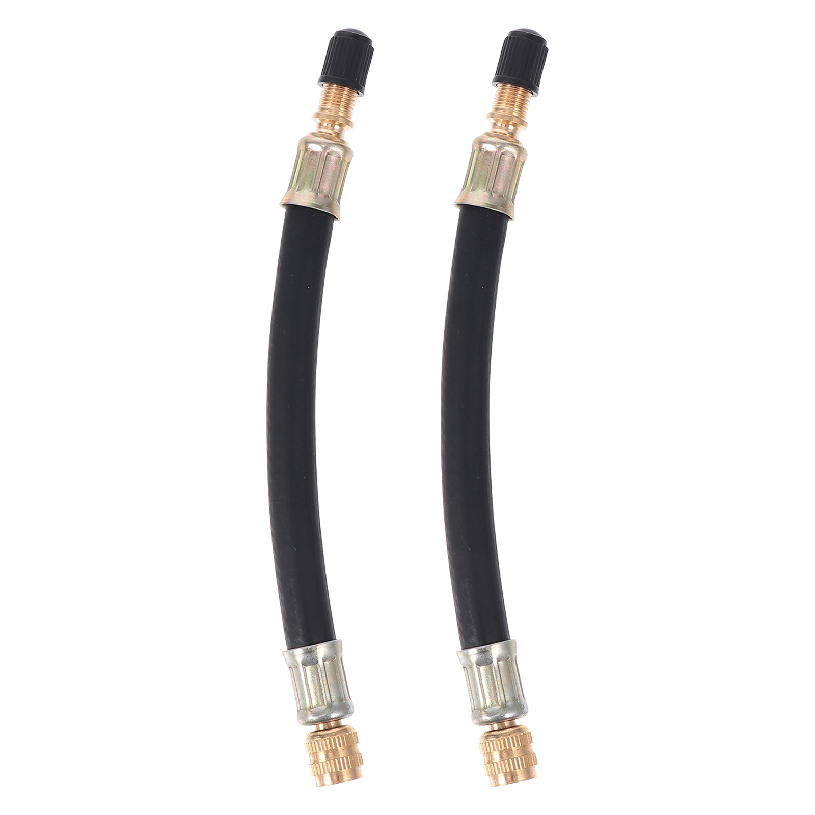 2pcs Tire Rubber Valves Extension Tube Car and Bike Vacuum Valves