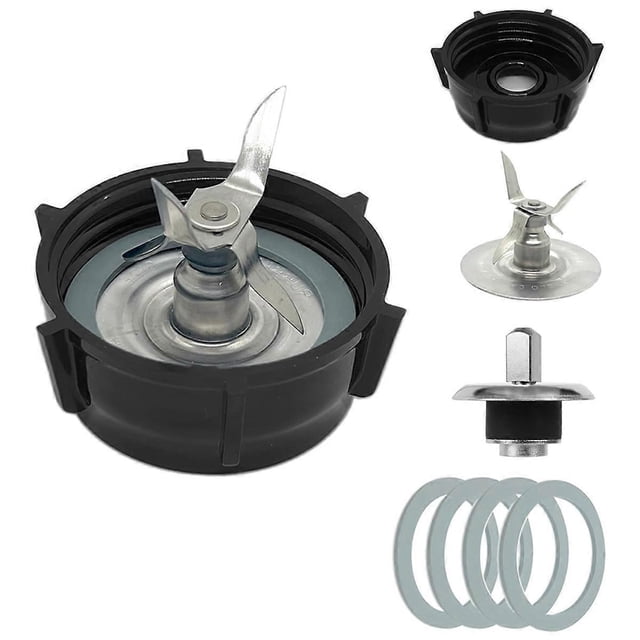 For Oster Blender Replacement Parts Blender Ice Crusher Blade with Jar Base Cap,for Aspas Para Licua