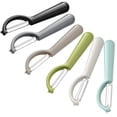 thumbnail image 4 of Stainless Steel Vegetable Peeler Potato Carrot Fruit Scraper Peeling Tool Kitchen Gadget Peeling Tool, Light Grey, 4 of 8