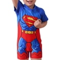 thumbnail image 2 of Maillot de Bain une Pièce Superman pour Enfants 3-11 Ans, 2 of 4