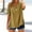 Gold, variant on WCJM Shirts for Women Trendy Women Shirts Loose Shirt Tops Stand Solid Color Sleeve Collar Casual Women's Shirt