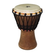 6" Traditional Rope-Tuned African Djembe
