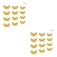thumbnail image 1 of Pegatinas de pared 3D Moyic 12 Uds mariposa hueca para habitaciones de niños decoración de hogar DIY, 1 of 6