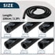 thumbnail image 5 of Manguera de vacío de silicona Unique Bargains 130PSI Presión máxima Línea de vacío automotriz Negra con conector de vacío 1 juego 3.3Ft 3/4/5/6/8/10mm ID 3mm Grosor, 5 of 7