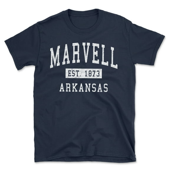 Marvell Arkansas Classic Established Men's Cotton T-Shirt