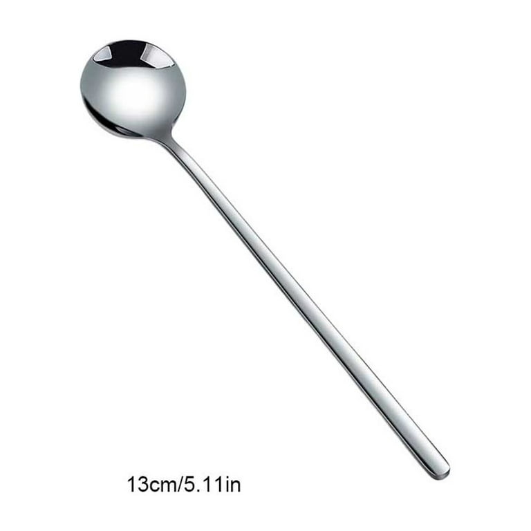 7.5 Inch Reusable Stainless Steel Silver Coffee Cocktail Stirrer
