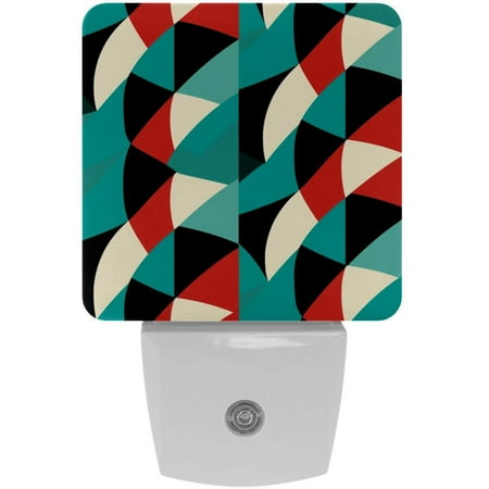 

Palestine LED Square Night Lights - Energy Efficient and Stylish Decor for Any Room | Set of 2 Dimmable Bedside Lamps with Touch Control and Auto Timer