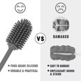 thumbnail image 3 of Silicone Bottle Cleaning Brush with Long Handle 31cm/12.5" for Baby Bottles Hydro Flask Glassware Perfect Smaller 1PC, 3 of 4