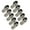 Green color, variant on NEXAVKPR 10Pcs Oval Flanges Mount Wardrobe Brackets Thickened Support Clothes Hanging Bar