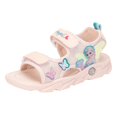 thumbnail image 1 of Sandalias de Disney para niñas, nueva moda coreana de verano, zapatos de elsa de frozen para niños, suela blanda, zapatos de playa para niñas pequeñas, 35 plantillas de 21,3 cm Gao Jinjia LED, 1 of 2
