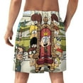 thumbnail image 3 of The Loud House Men's Short Pajama Pants Soft Trendy Sleep Shorts Breathable Ice Silk Lounge Shorts 3XL, 3 of 8