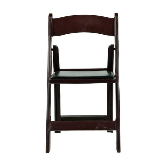 CSP Set Of 4 Amigo Inter Stackable Resin Folding Chair With Padded Seat