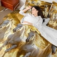 thumbnail image 5 of Erosebridal Galloping Horses Bedding Comforter Set, Farmhouse Animal Queen Bedding Sets, 5 of 6