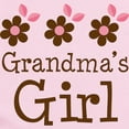 thumbnail image 2 of CafePress - Grandma's Girl Daisies Infant Bodysuit - Baby Light Bodysuit, Size Newborn - 24 Months, 2 of 4