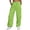 Fluorescent Green, variant on Women's Fashion Sport Solid Color Casual Sweatpants with Pockets - Long Pants for Everyday Wear and Winter Season,Dark Green,L