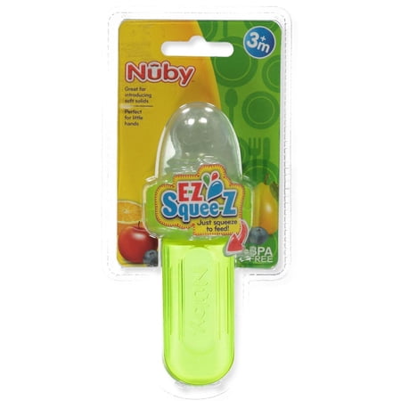 Nuby Baby E-Z Squee-Z Squeeze Feeder Color: lime Size: one size