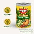 thumbnail image 3 of (6 Cans) Del Monte Fruit Cocktail, 100% Juice, Canned Fruit, 15 oz, 3 of 6